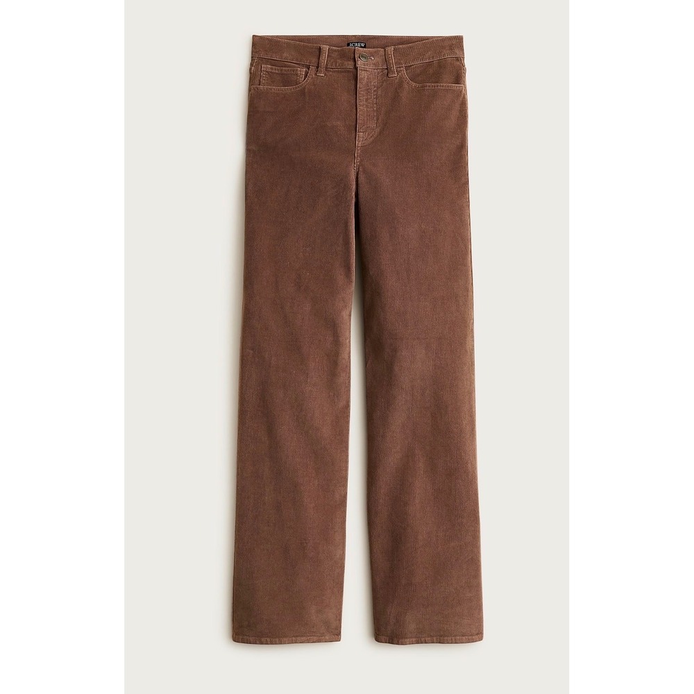 J. Crew Slim-wide Pant Corduroy Smoky Willow Wood Size 31 Women's